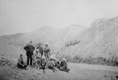 Der Herzog von Connaught in Ägypten, 1882 von English Photographer